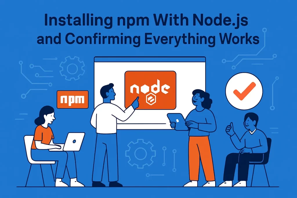 Installing npm With Node.js and Confirming Everything Works