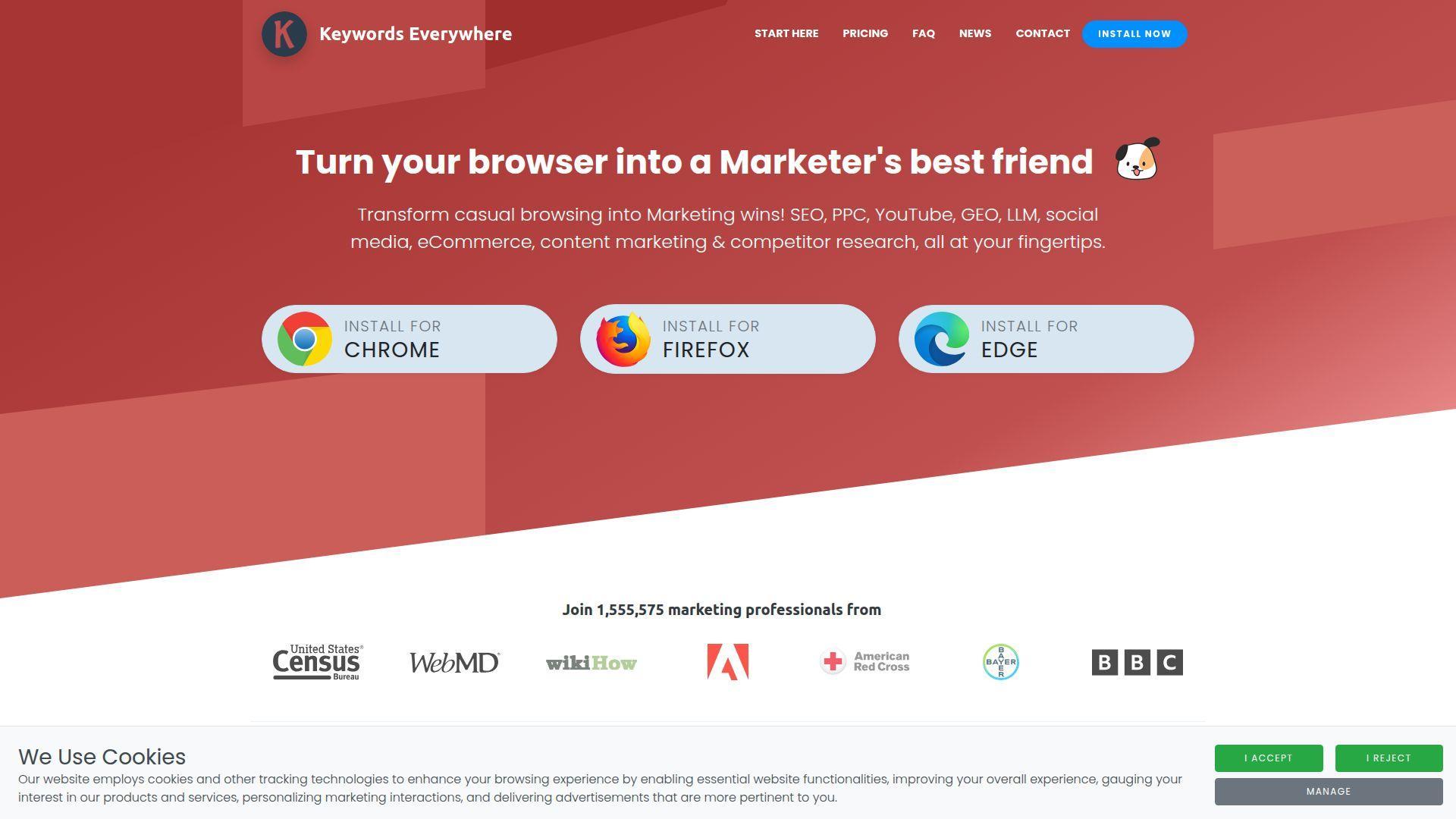 12. Keywords Everywhere