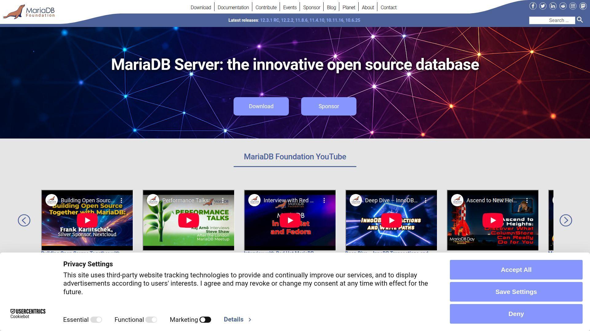 19. MariaDB