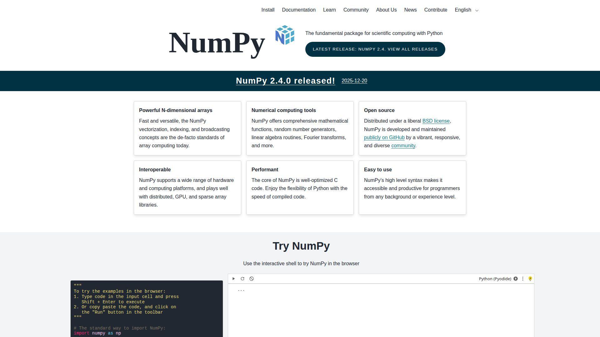 17. NumPy