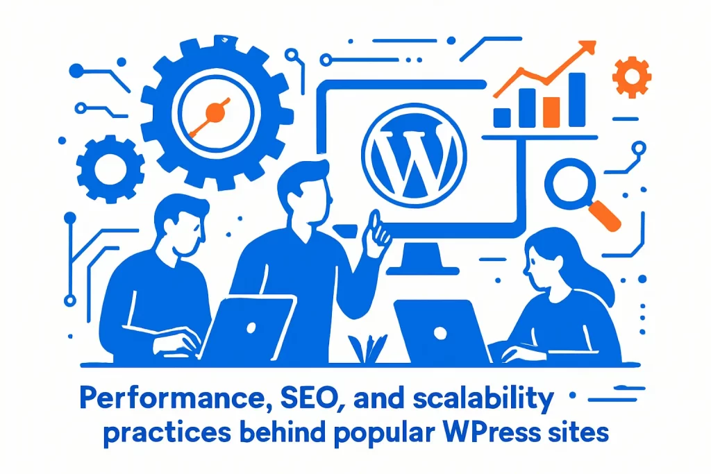 Performance, SEO, and scalability practices behind popular WordPress sites