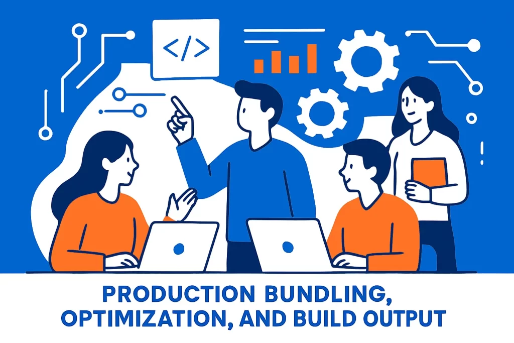 Production bundling, optimization, and build output