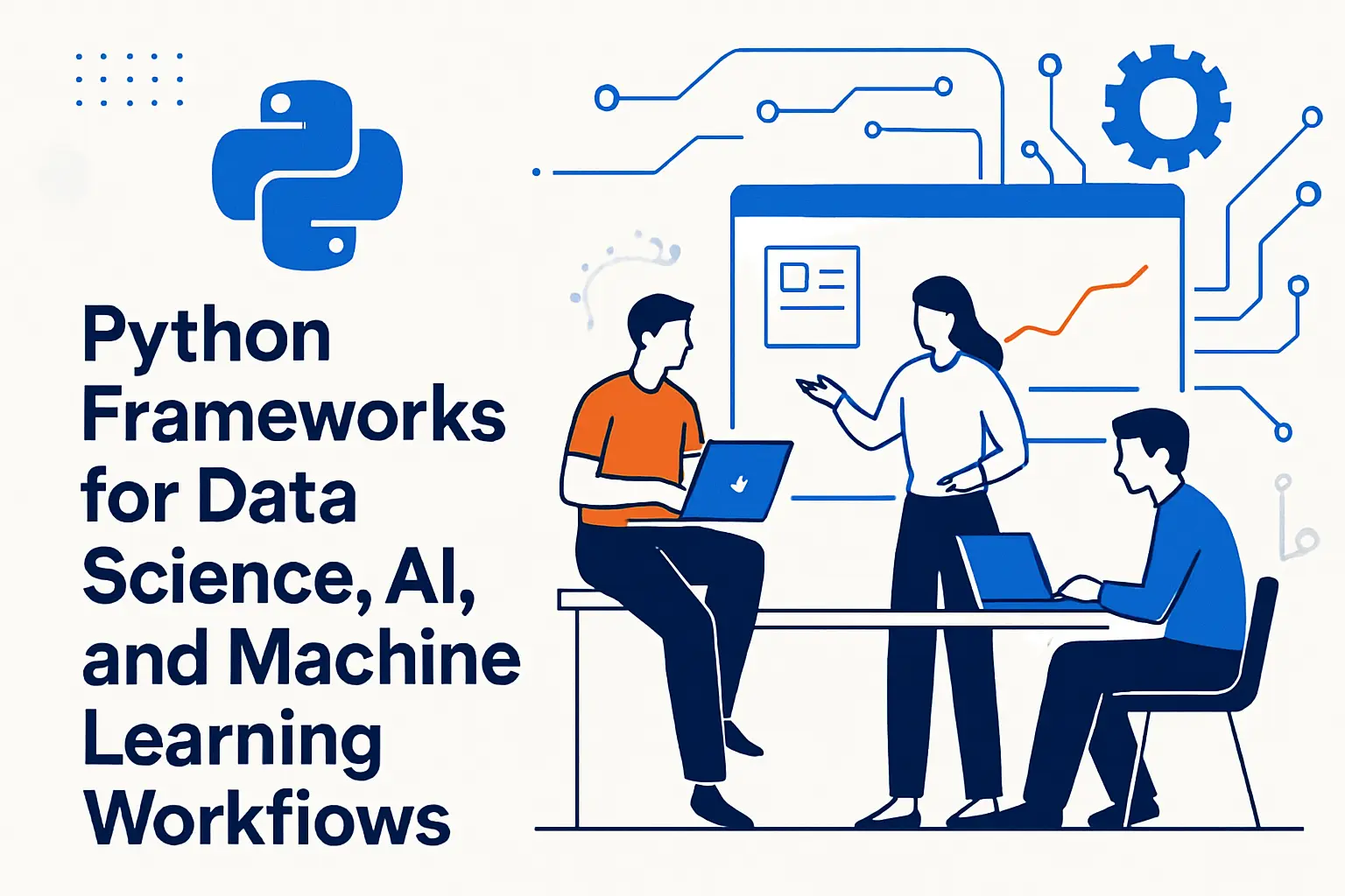 Python frameworks for data science, AI, and machine learning workflows