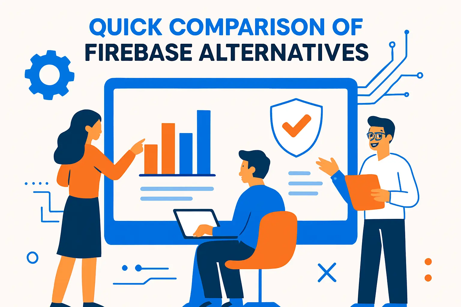 Quick Comparison of firebase alternatives