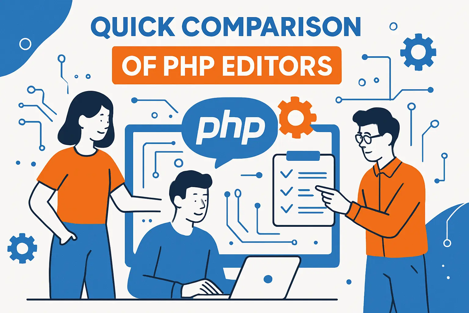 Quick Comparison of php editors