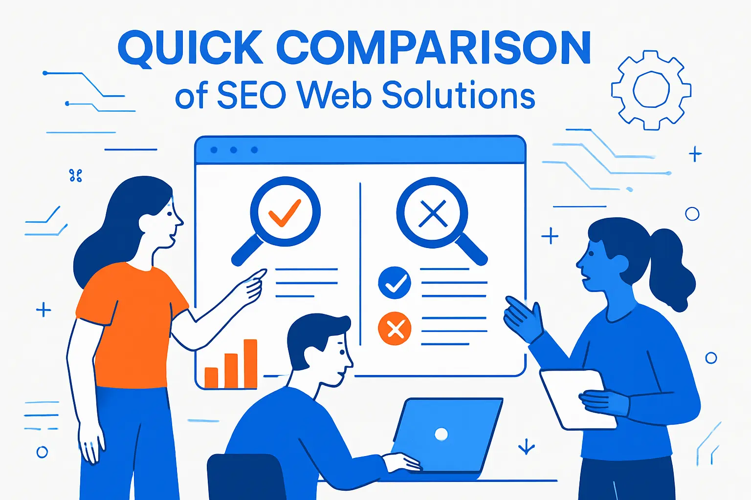 Quick Comparison of seo web solutions