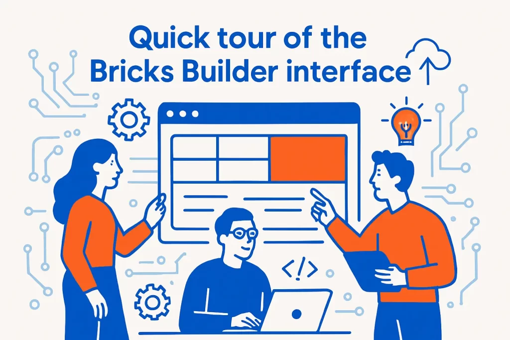 Quick tour of the Bricks Builder interface