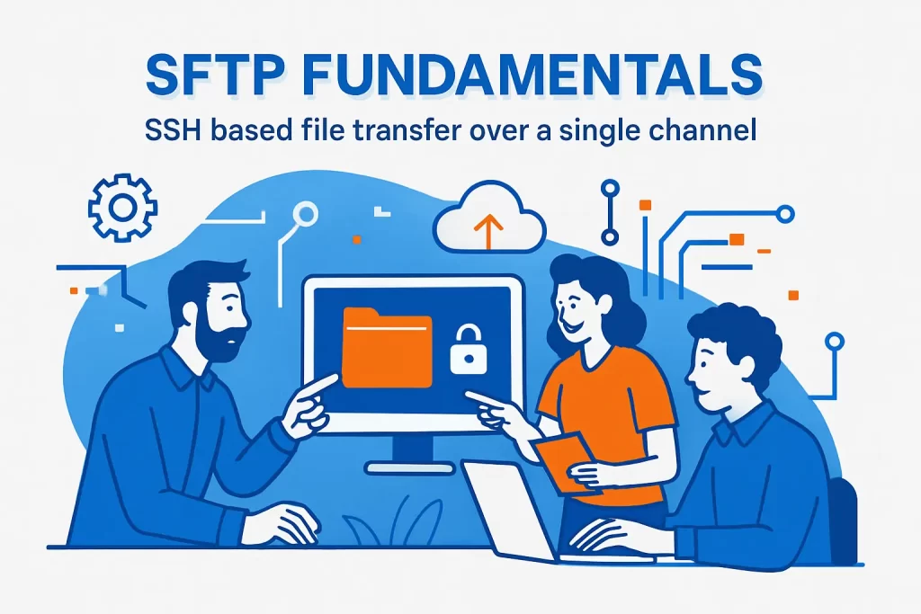 SFTP fundamentals: SSH based file transfer over a single channel