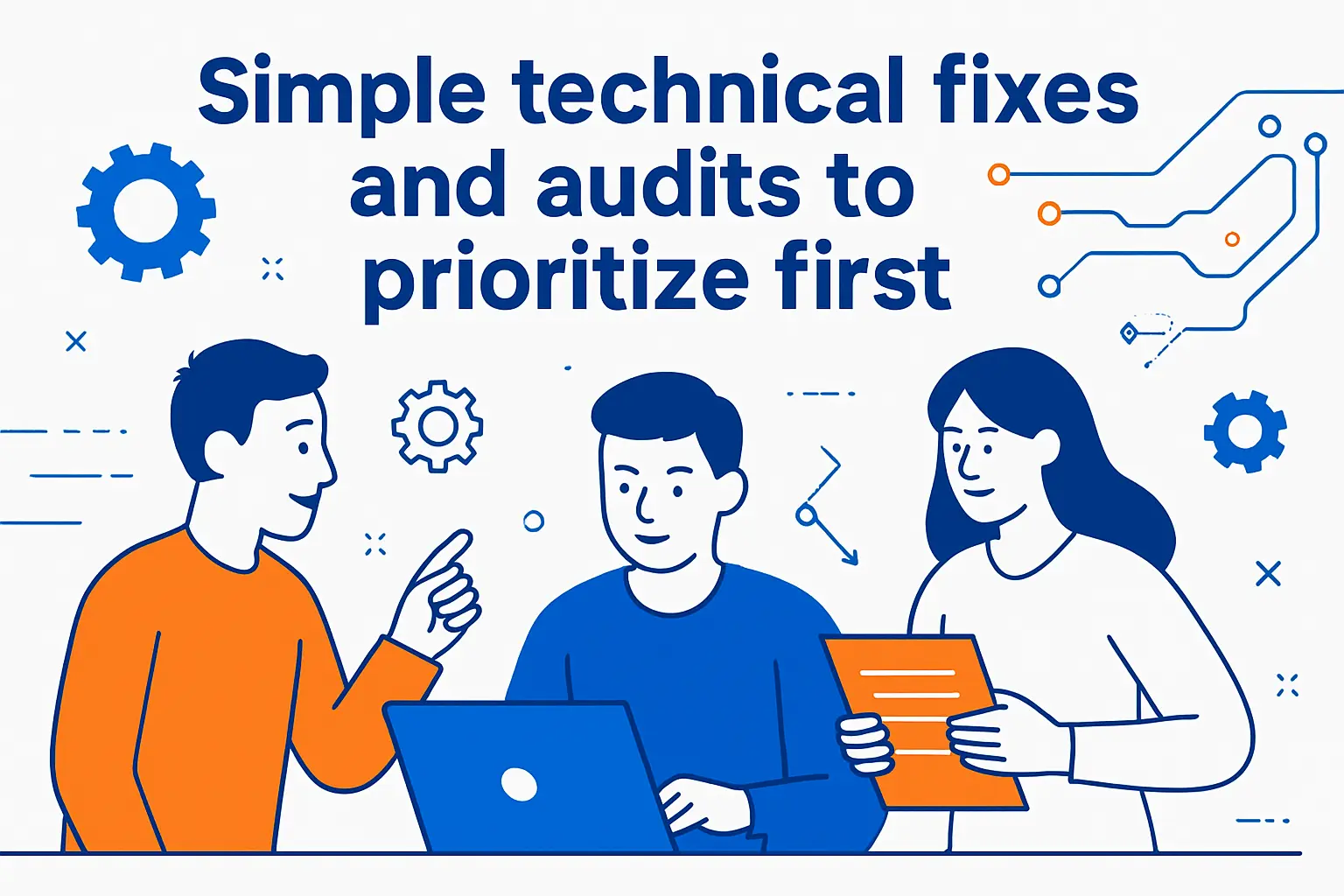 Simple technical fixes and audits to prioritize first