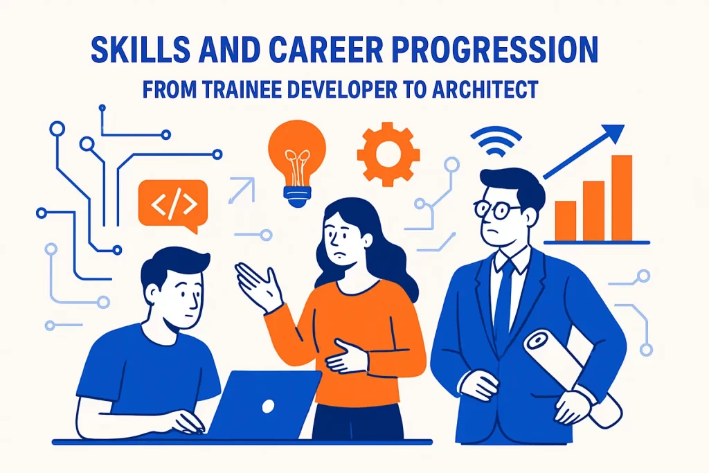 Skills and career progression: from trainee developer to architect