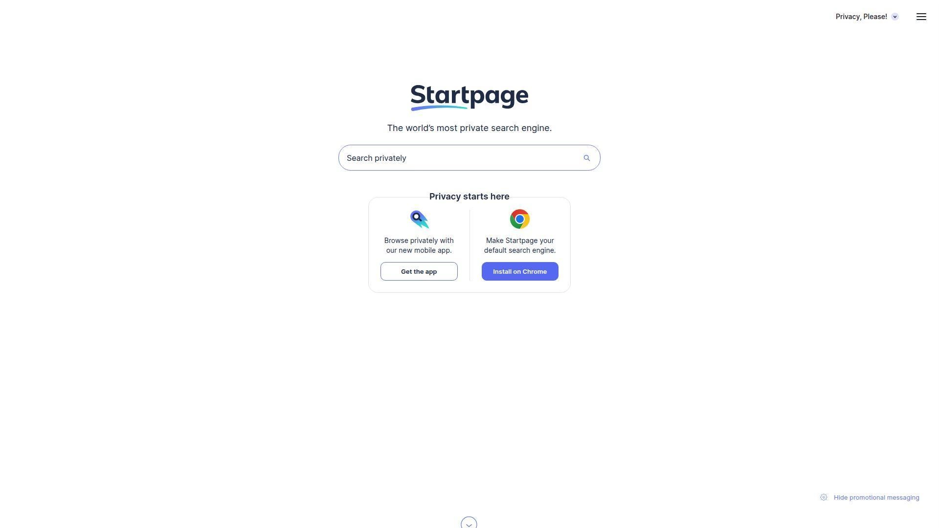 3. Startpage