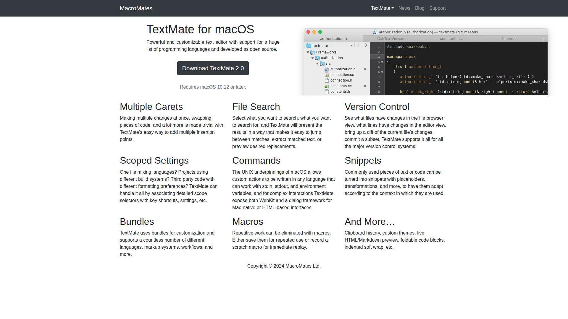 12. TextMate