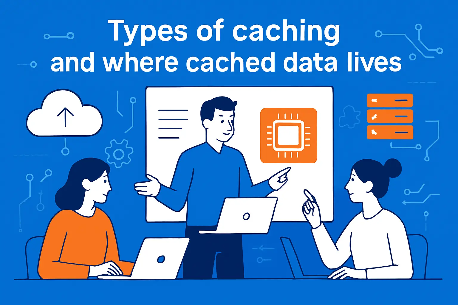 Types of caching and where cached data lives