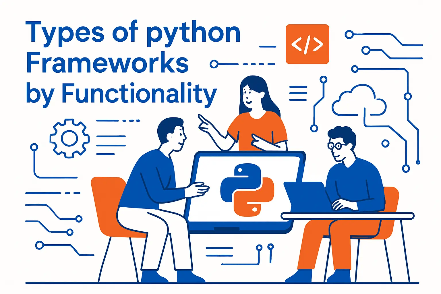 Types of python frameworks by functionality