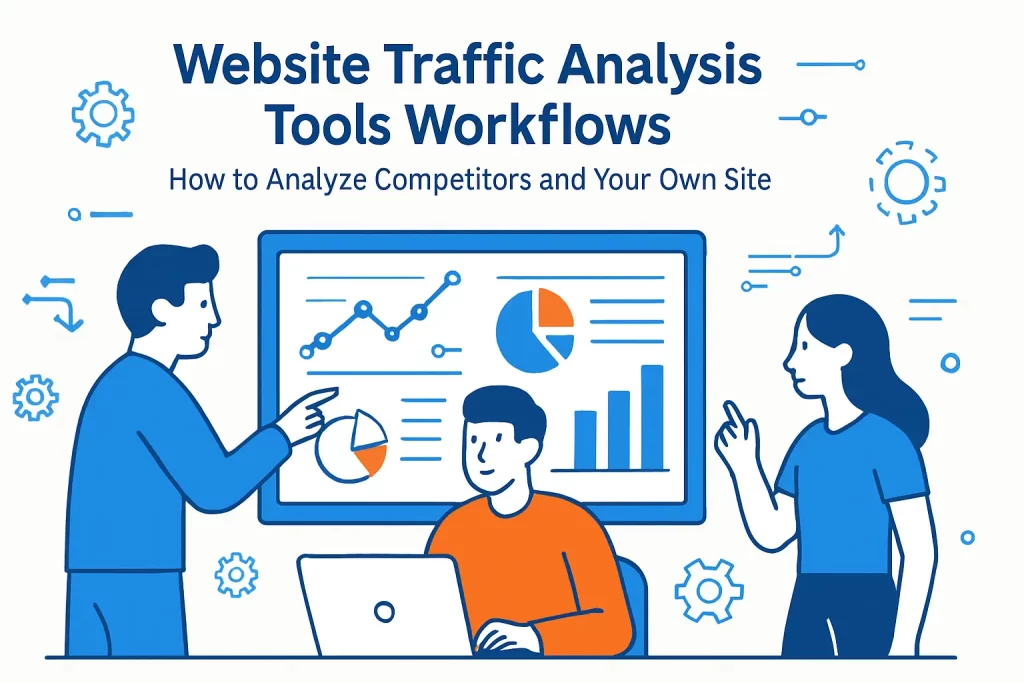 Website traffic analysis tools workflows: how to analyze competitors and your own site