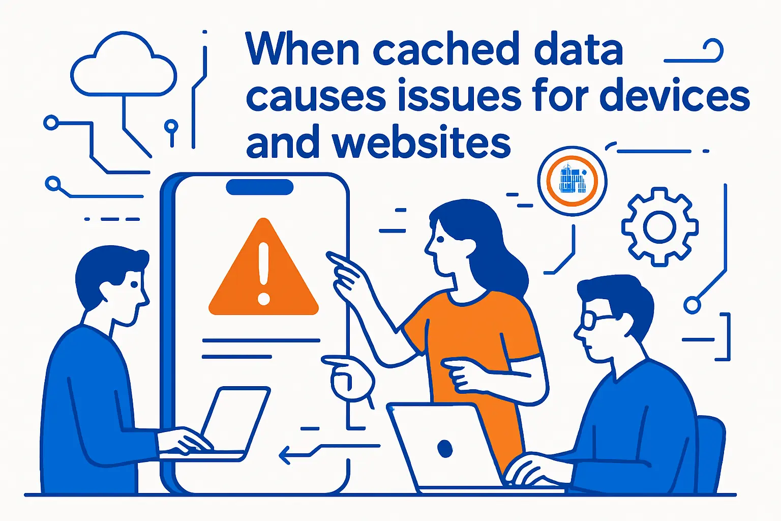 When cached data causes issues for devices and websites