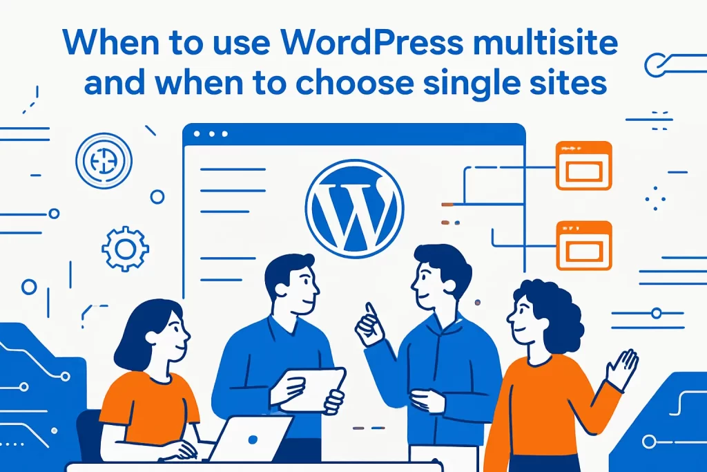 When to use WordPress multisite and when to choose single sites