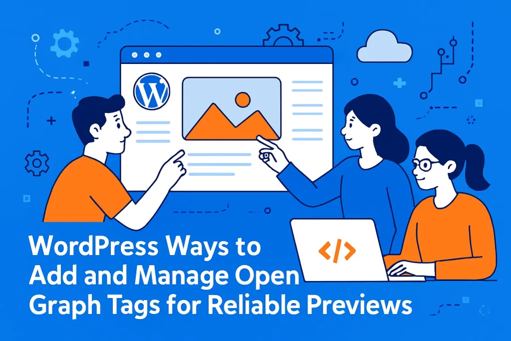 WordPress ways to add and manage Open Graph tags for reliable previews