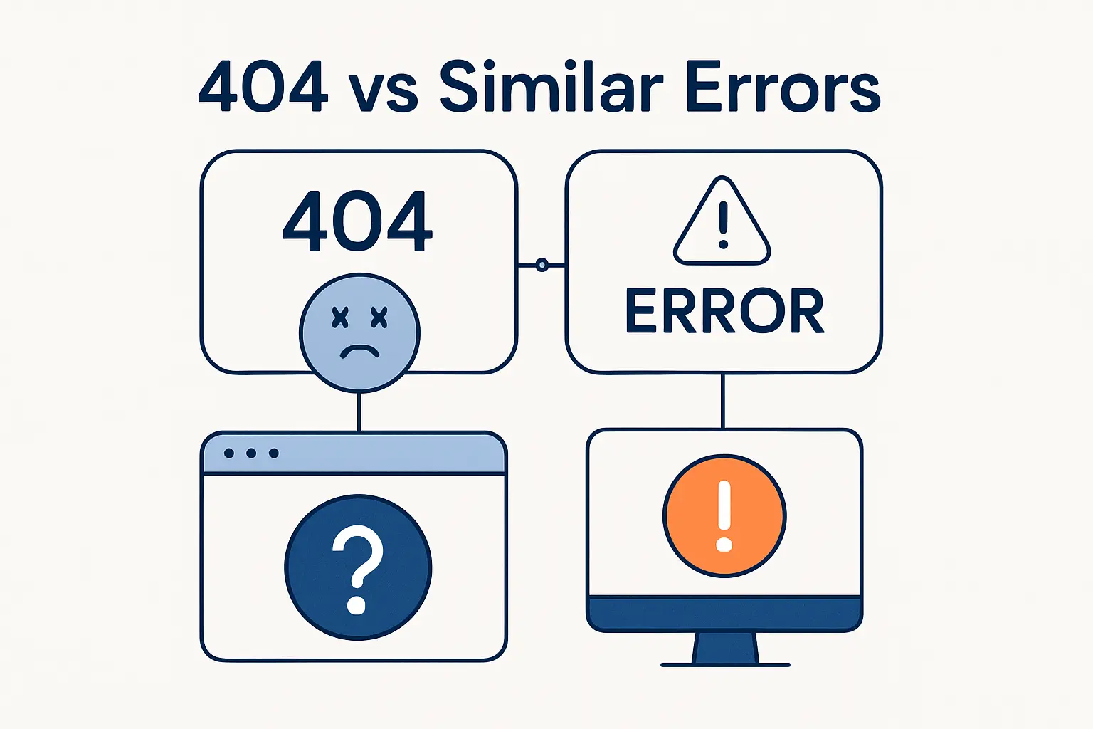 404 vs Similar Errors