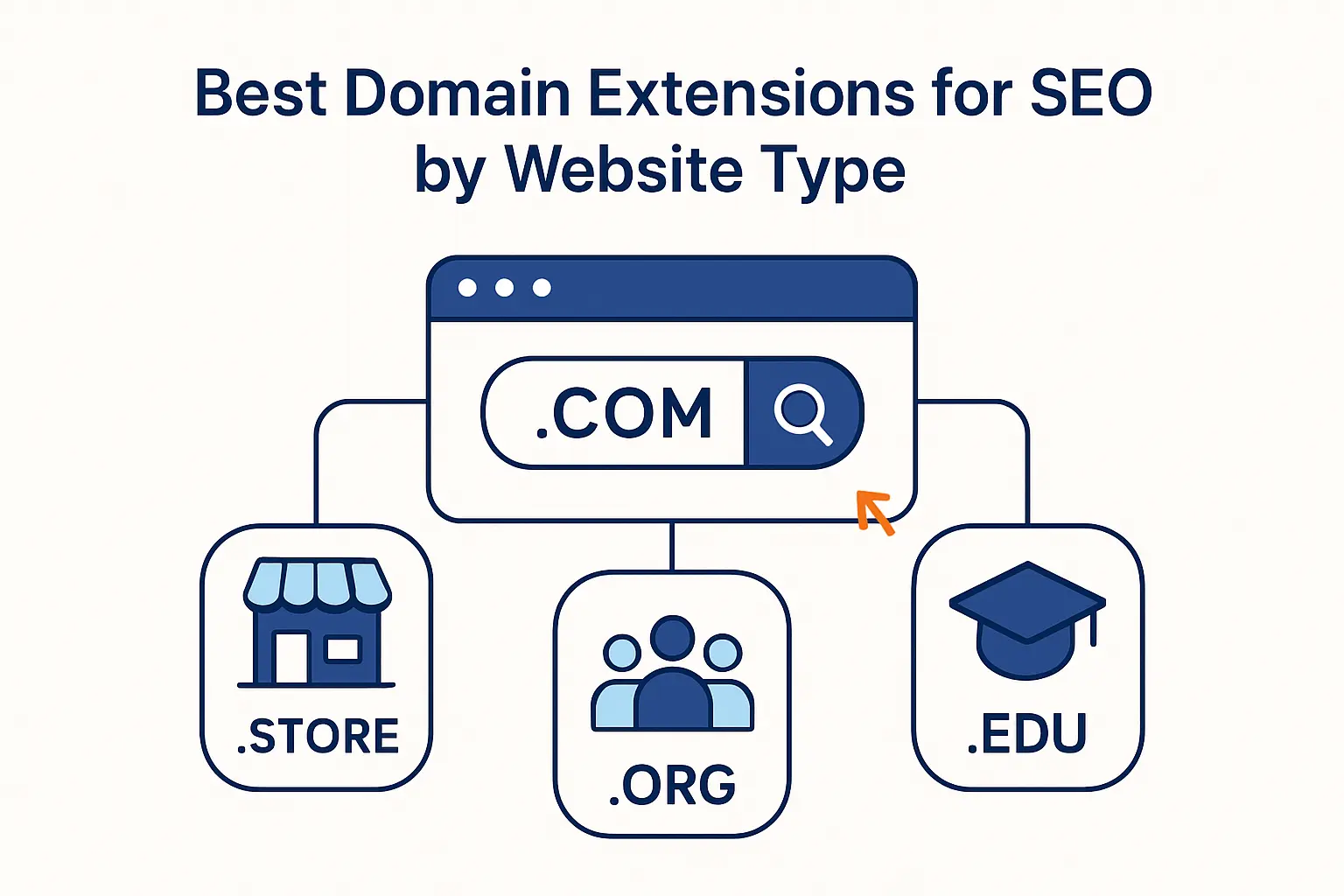 Best Domain Extensions for SEO by Website Type