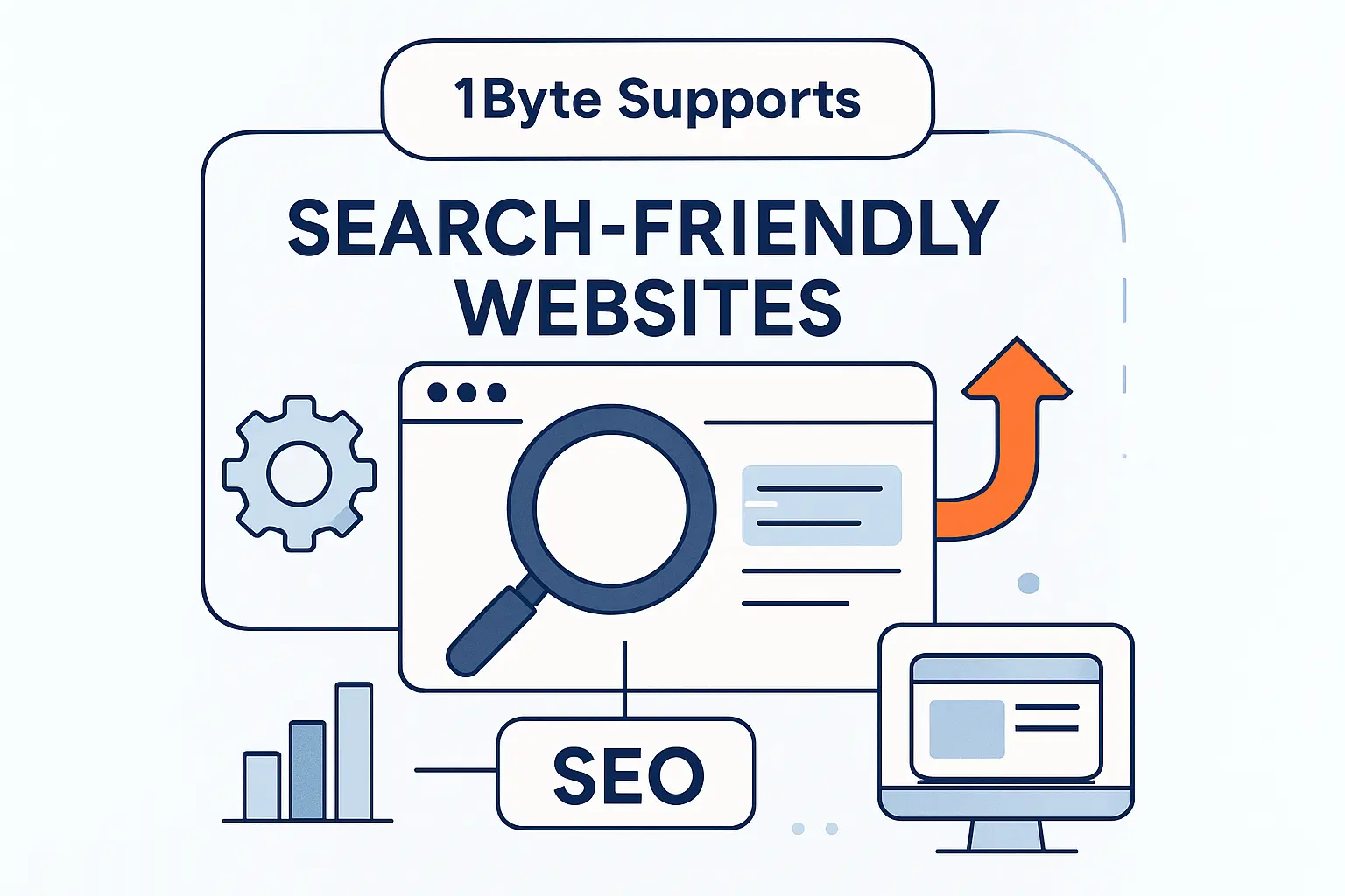 How 1Byte Supports Search-Friendly Websites