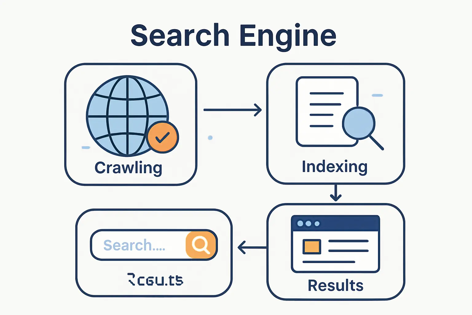 How Does a Search Engine Work Step by Step