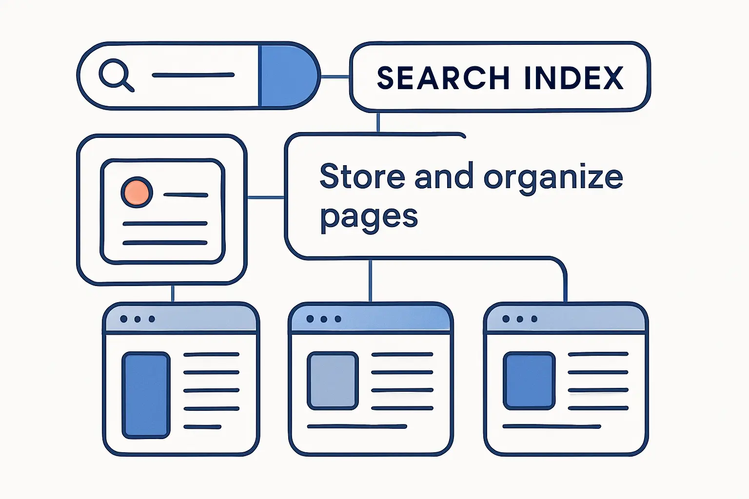 How the Search Index Stores and Organizes Pages