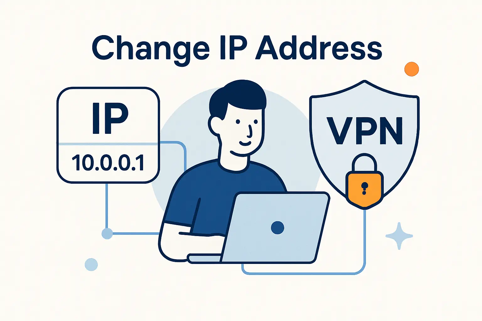How to change an IP address with a VPN