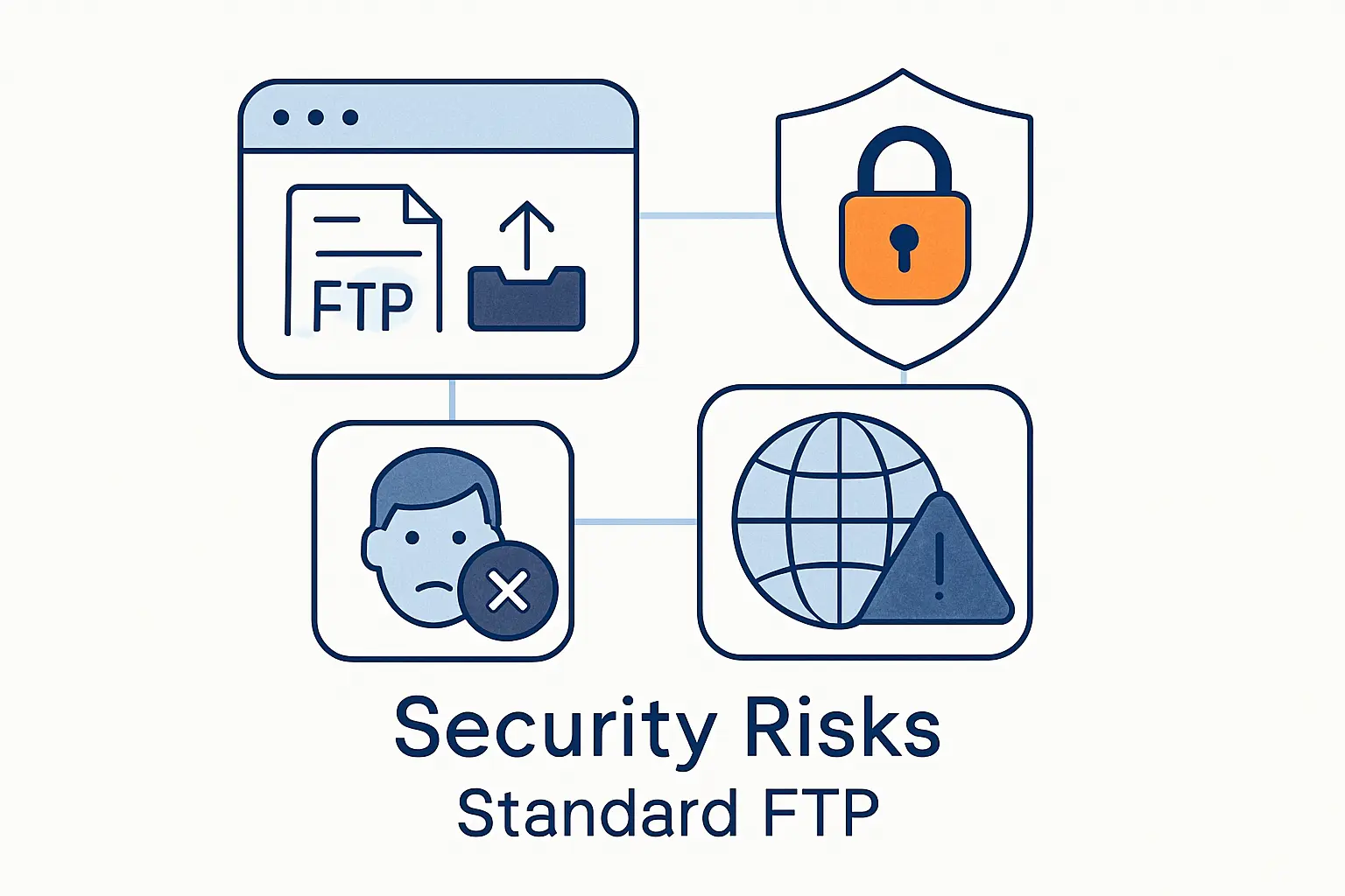 Security Risks and Limits of Standard FTP