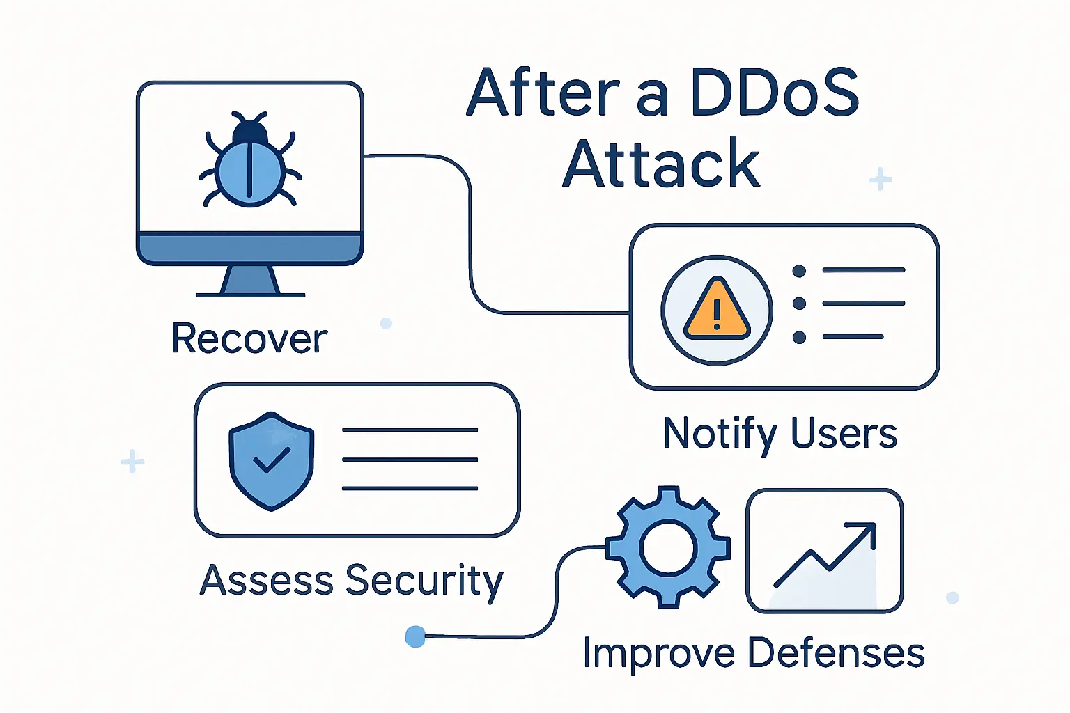 What to do after a DDoS attack