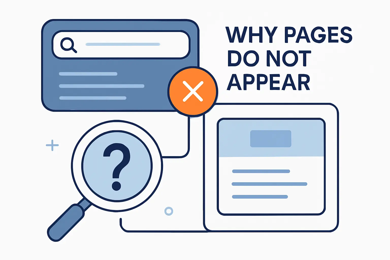 Why Pages Do Not Appear in Search Results