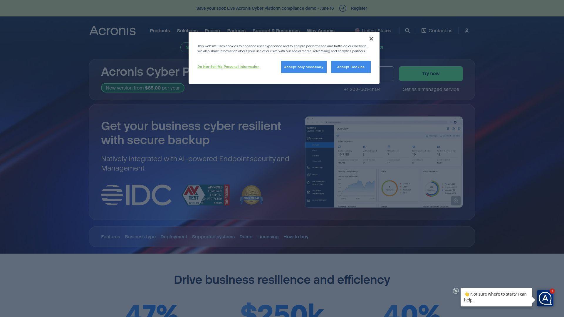 3. Acronis Cyber Protect