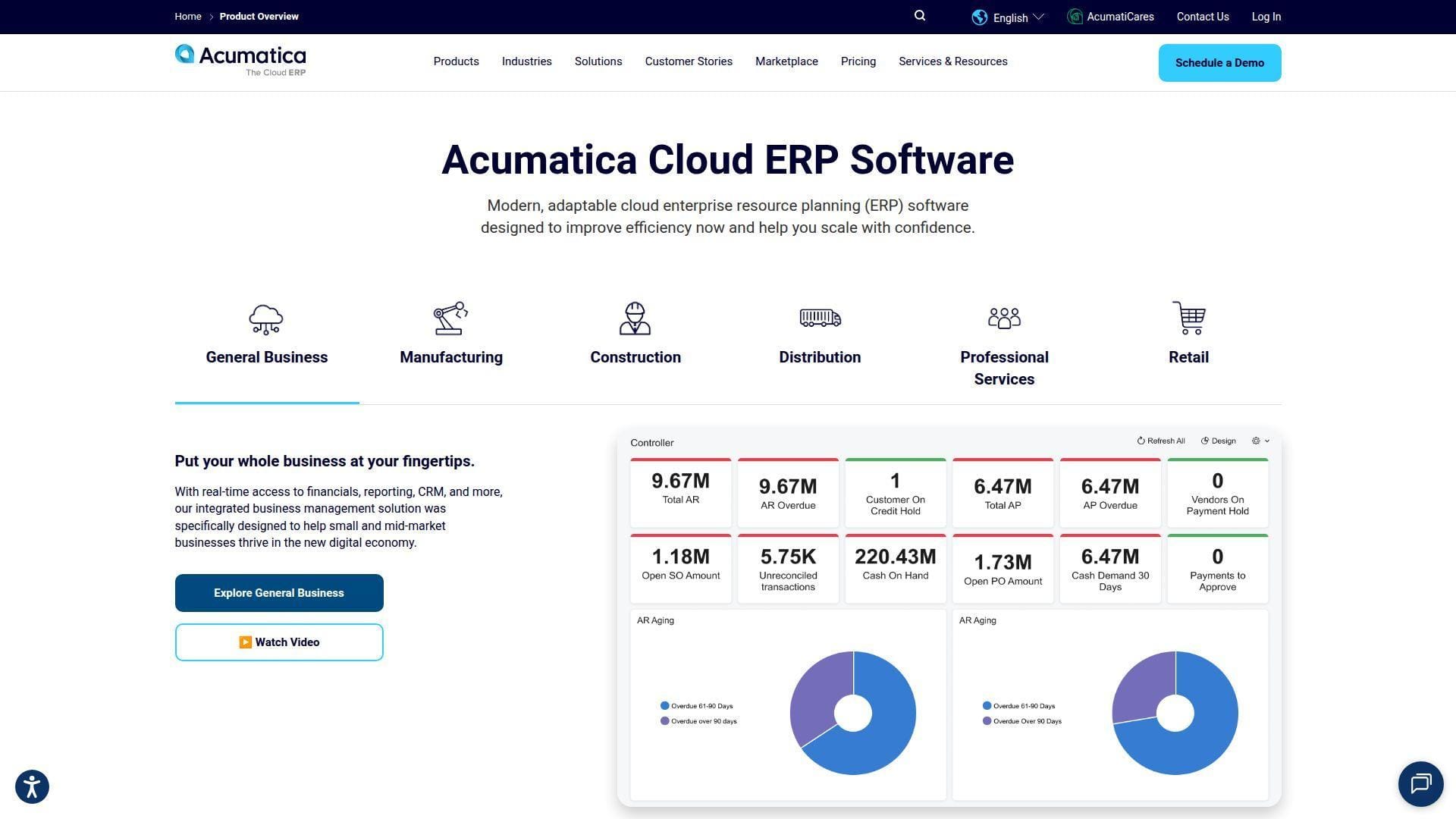 11. Acumatica Cloud ERP