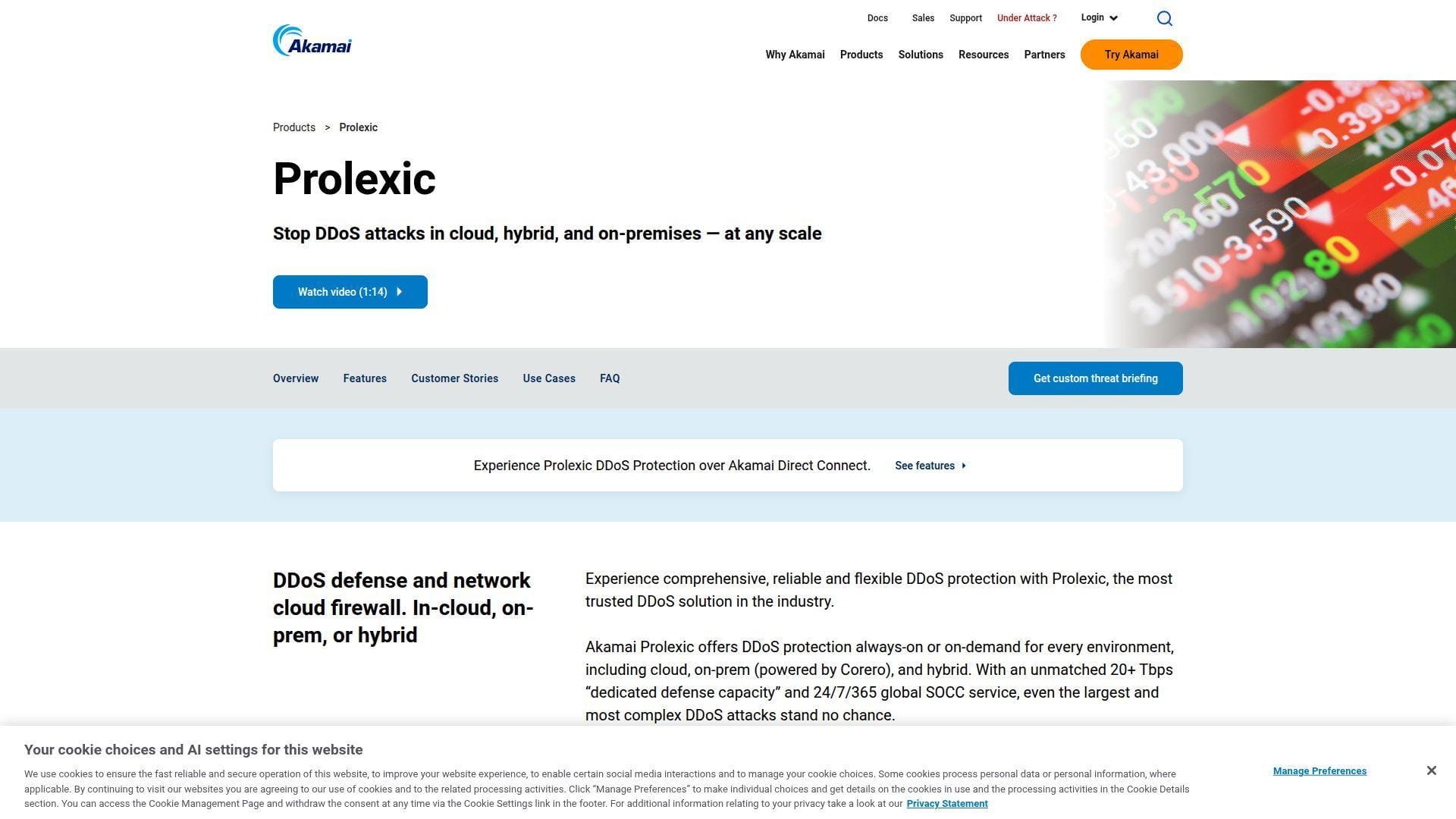 5. Akamai Prolexic