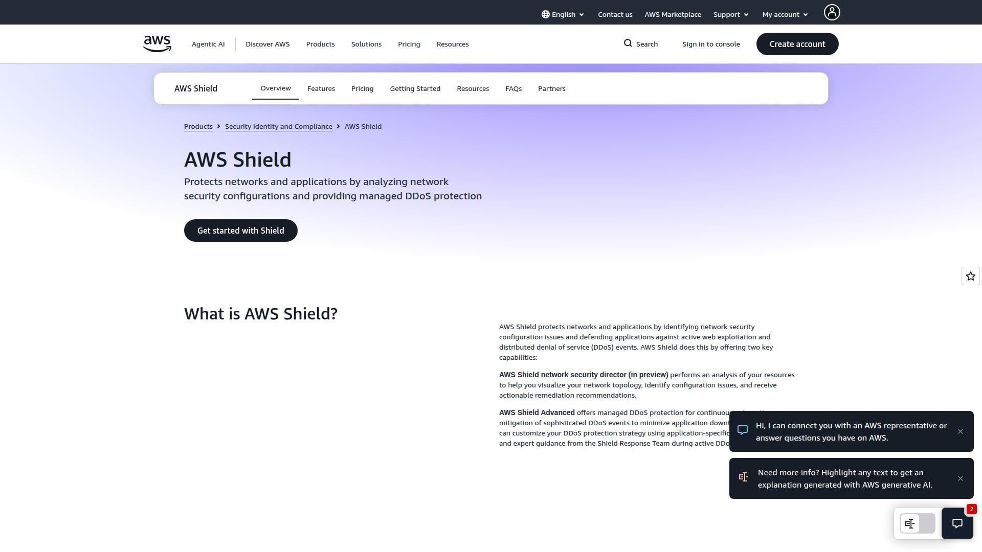 8. AWS Shield