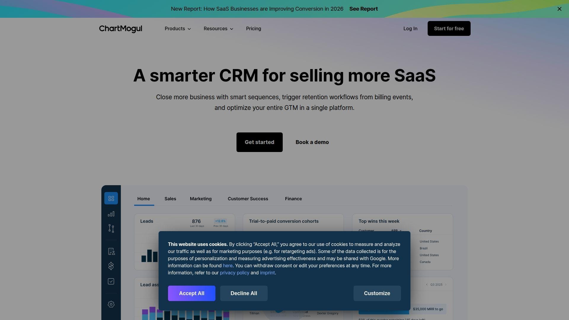 19. ChartMogul CRM