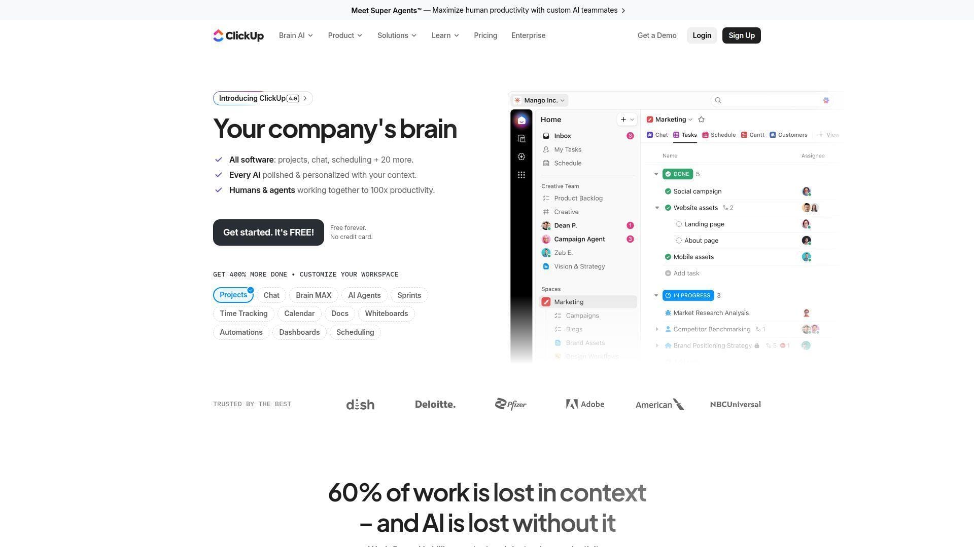 3. ClickUp