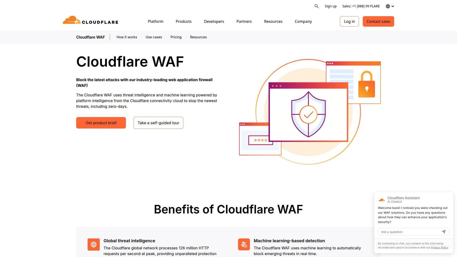 10. Cloudflare WAF