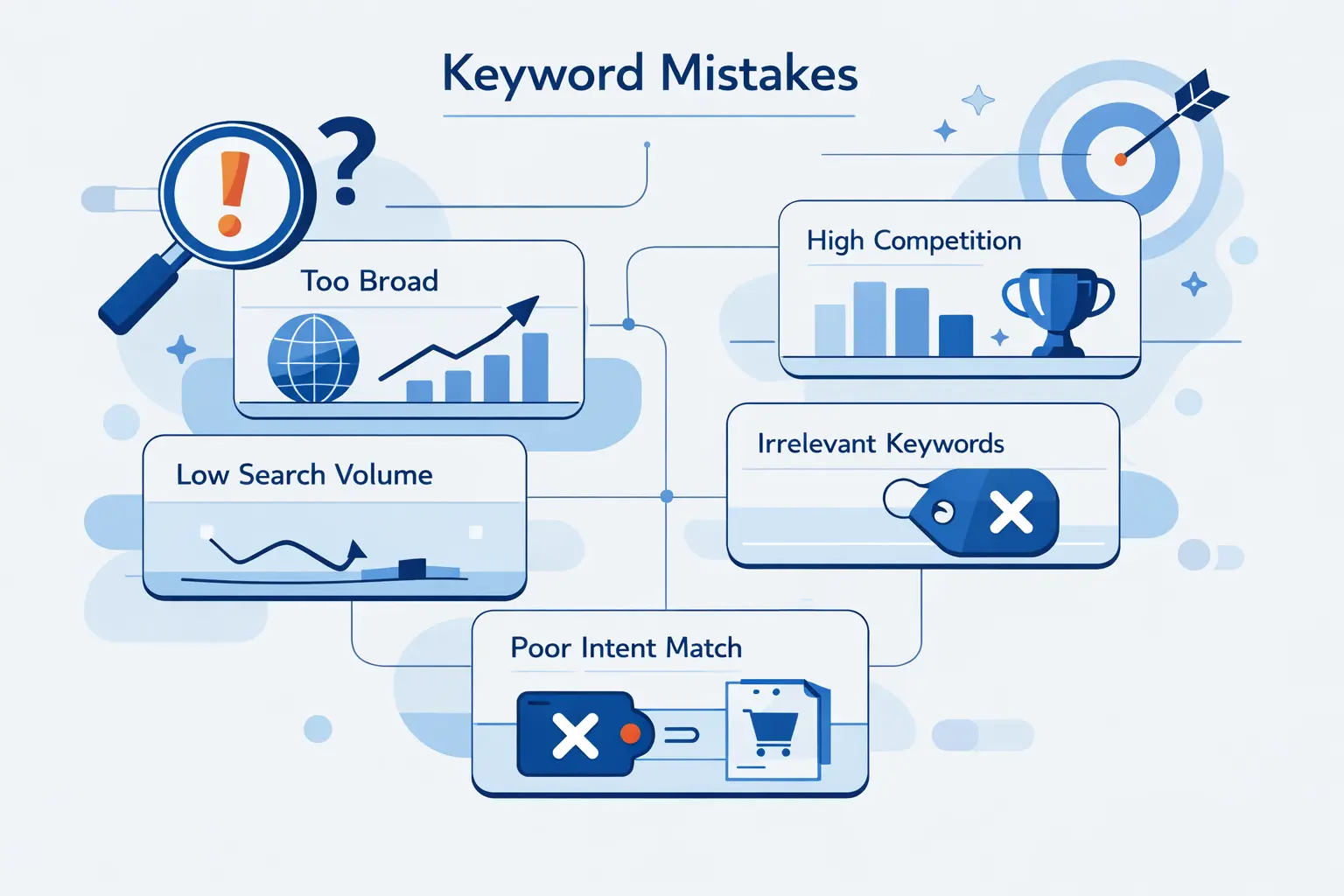Common Mistakes When Choosing SEO Keywords