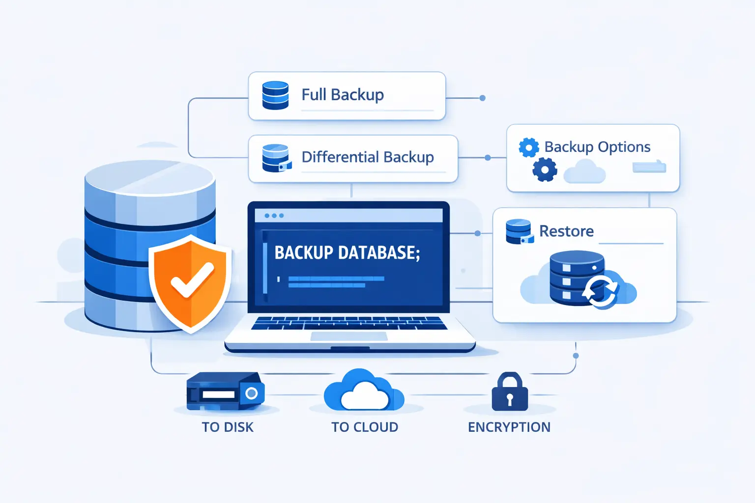 Essential SQL Server Backup Commands and Options