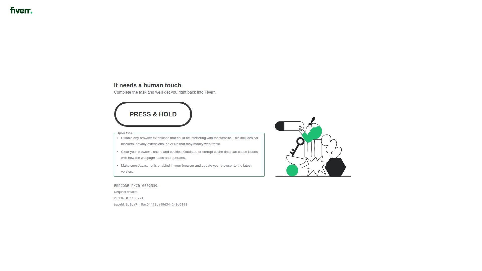17. Fiverr WordPress Security Services