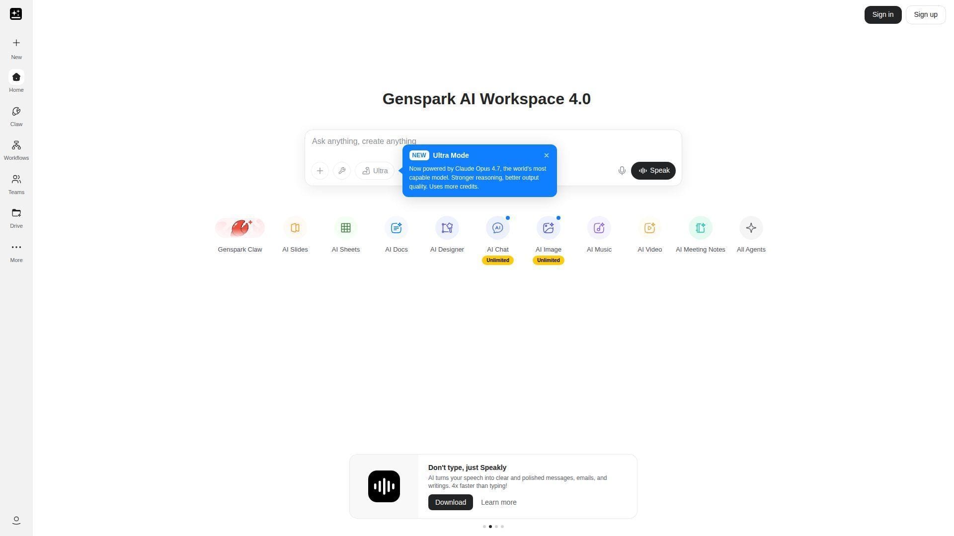 17. Genspark AI