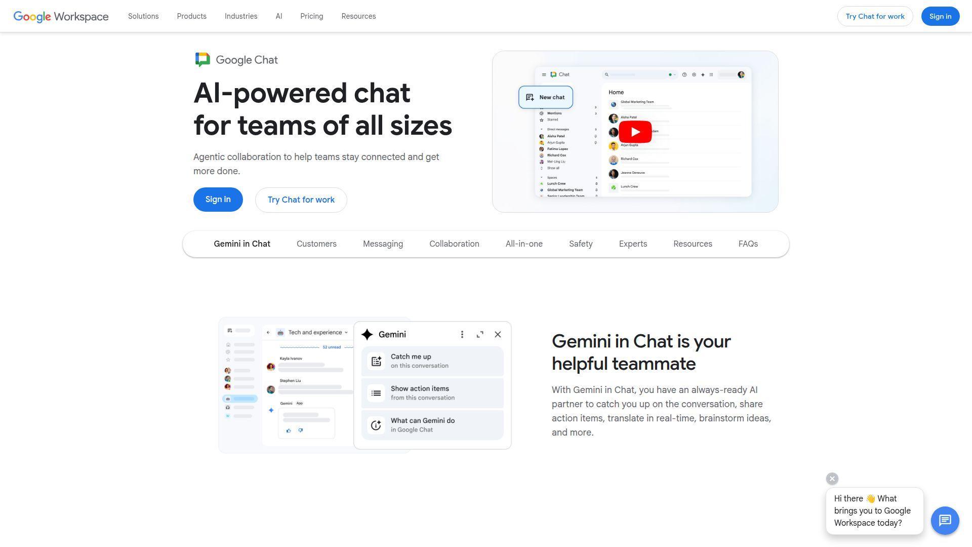 4. Google Chat