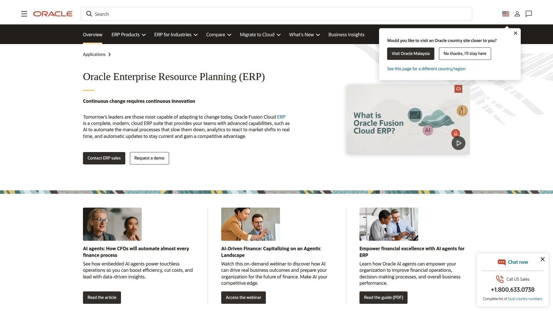1. Oracle Fusion Cloud ERP