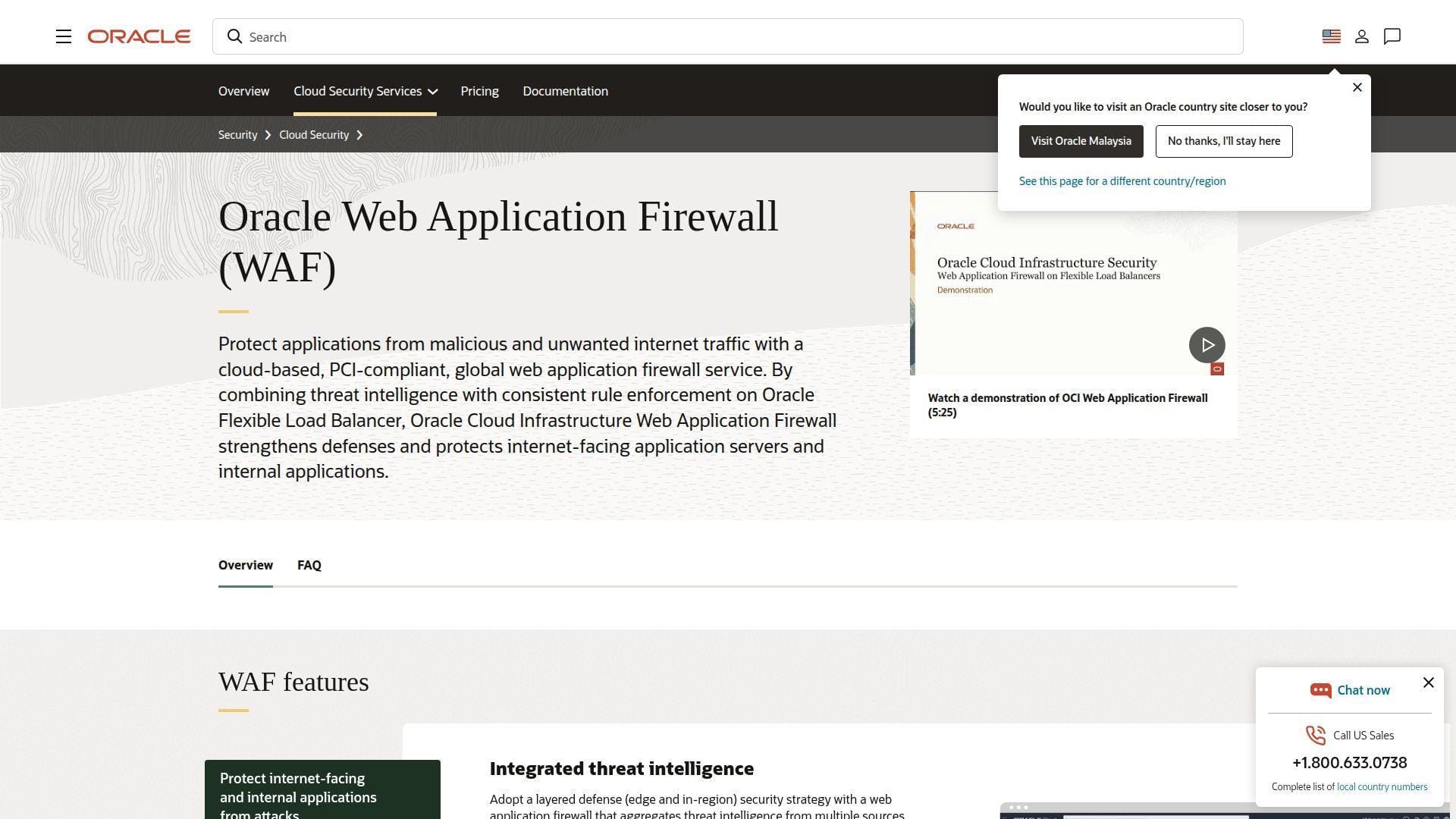 13. Oracle Web Application Firewall