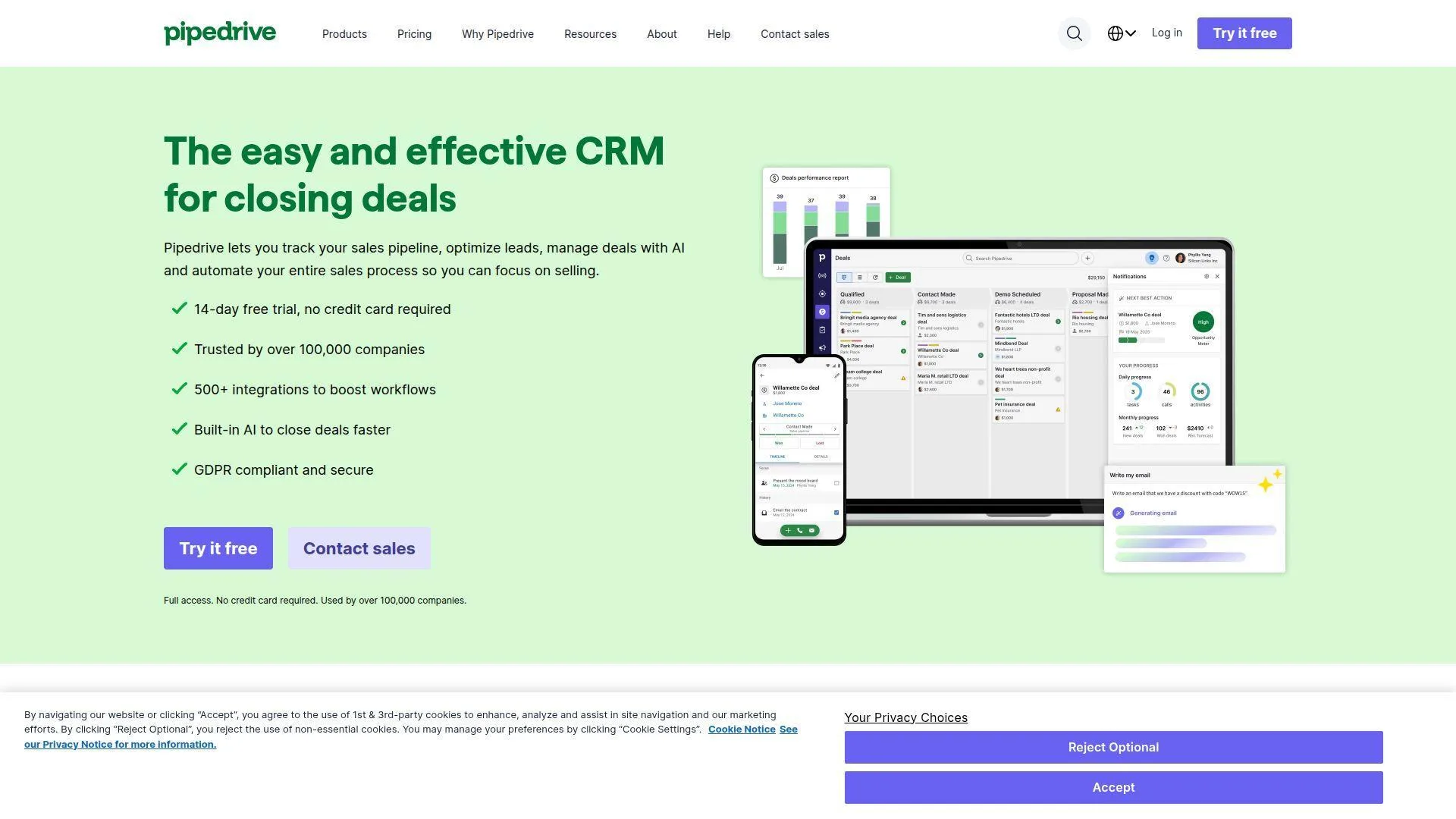 2. Pipedrive