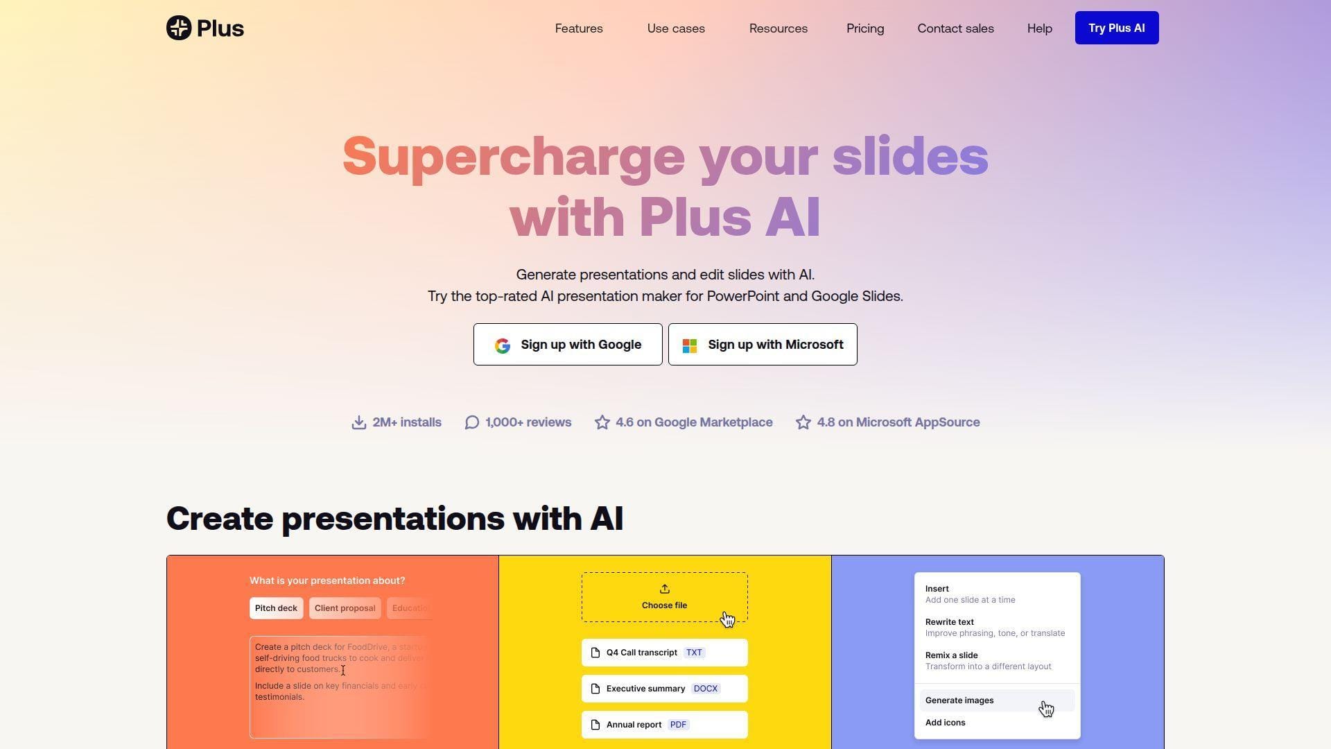 6. Plus AI