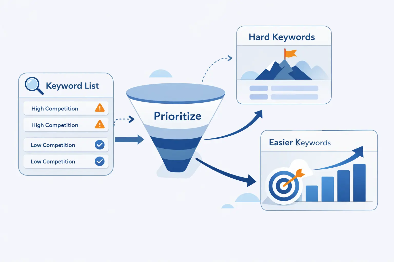 Prioritize Keywords You Can Realistically Rank For