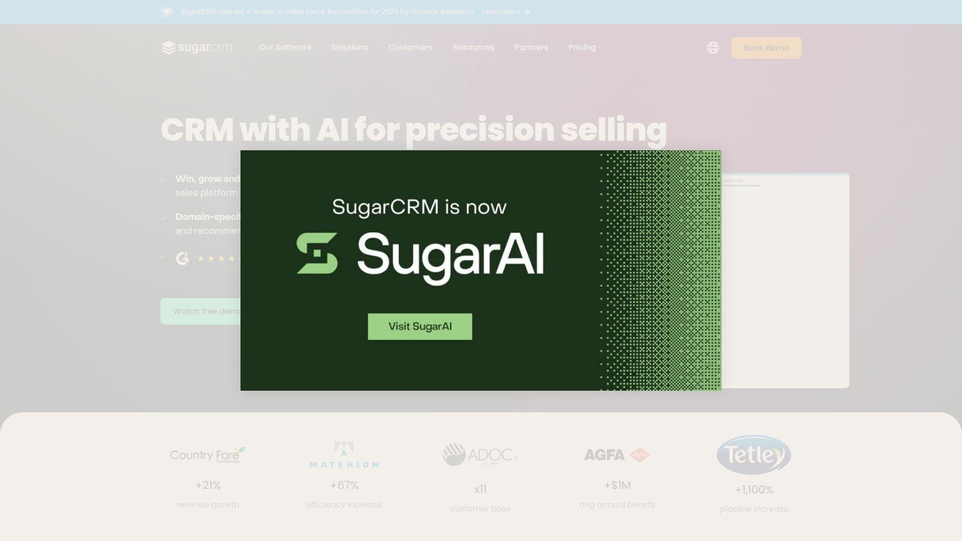 15. SugarCRM
