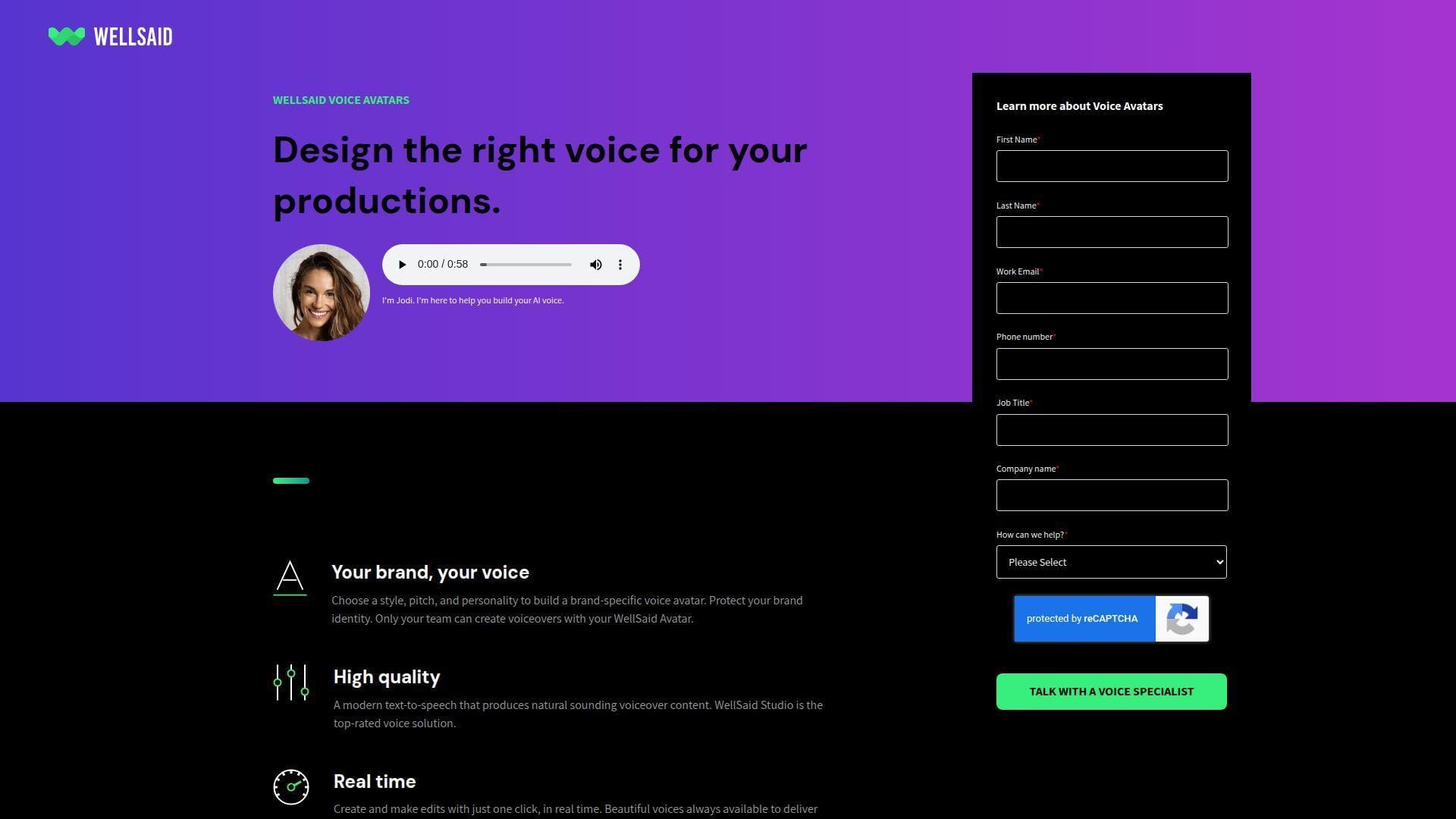 8. WellSaid Labs